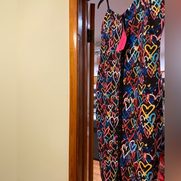 BETSY JOHNSON: Graffiti Body-Con Style Dress - Picture 2 of 4